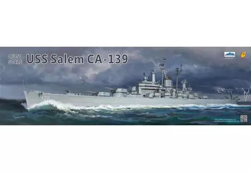 【】プラモデル 1/350 米海軍重巡洋艦 USS セーラム CA-139 [VFM350919]
