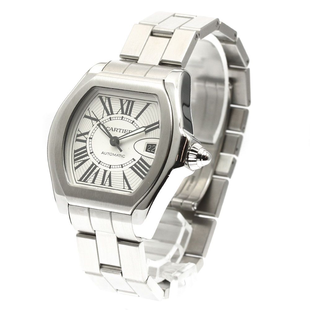 ジャンクカルティエ CARTIER W6206017 ロードスター LM デイト