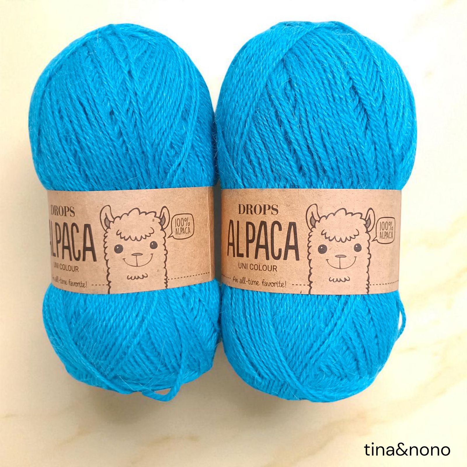 Drops Alpaca - Dark Turquoise (2918) 50gx2 ,UK import ,100
