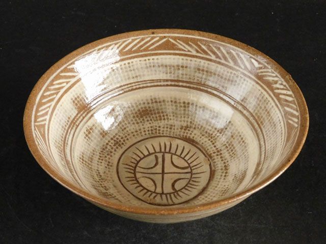 三嶋茶碗 高麗 陶磁工芸 茶道具 朝鮮美術 箱付 Q1899 三嶋茶碗 高麗