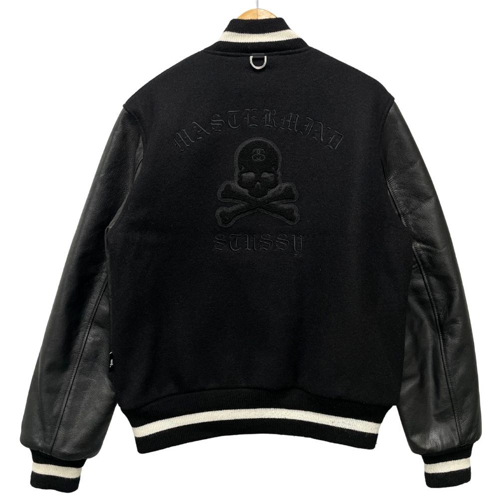 STUSSY ステューシー × MMJ マスターマインド ジャパン 袖レザー