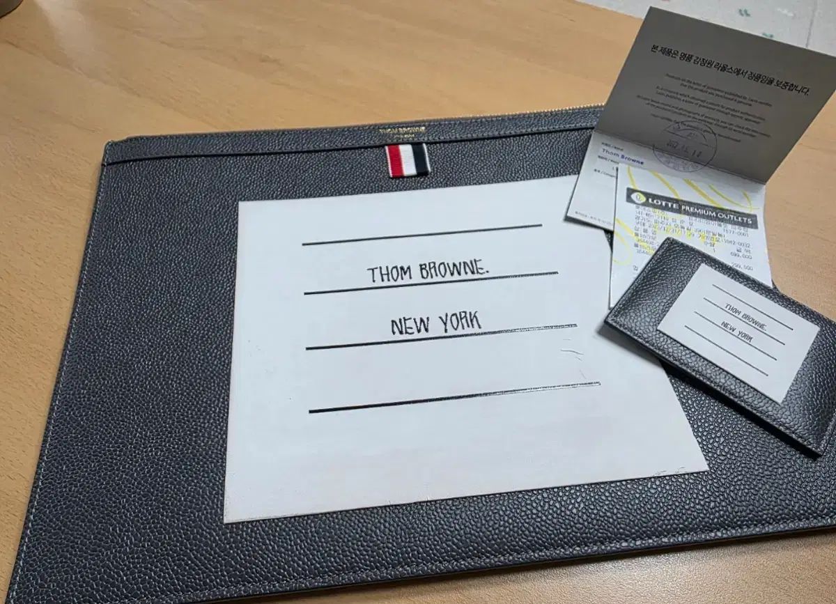 Thom Browne トム ブラウン クラッチ カードウォレット 状態 良好