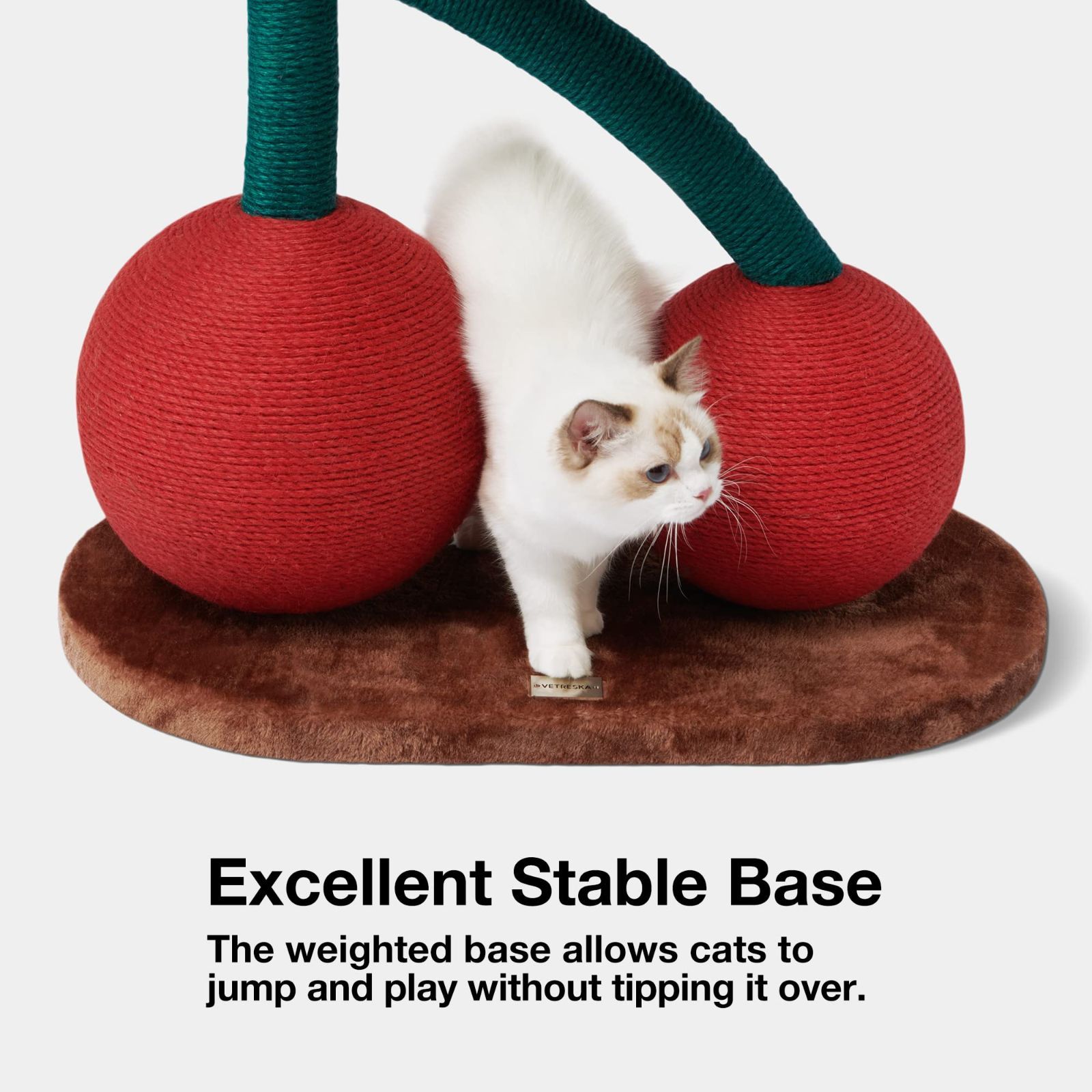 VETRESKA チェリー型 猫用爪とぎ 楽天市場】【人気品再入荷 クーポンあり】VETRESKA【公式