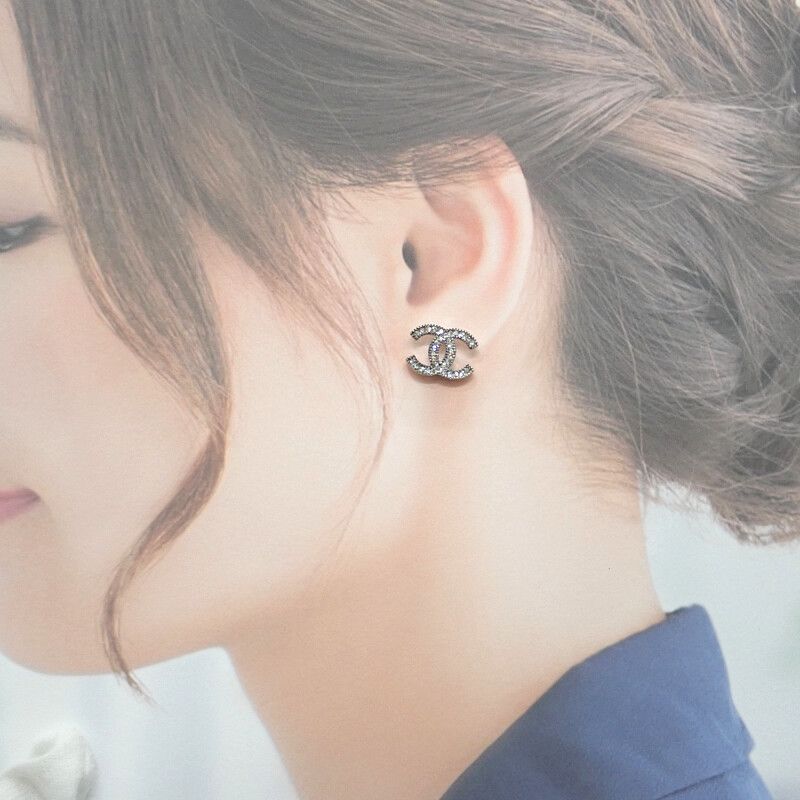 シャネル CHANEL ココマーク D15V ピアス スタッドピアス メタル