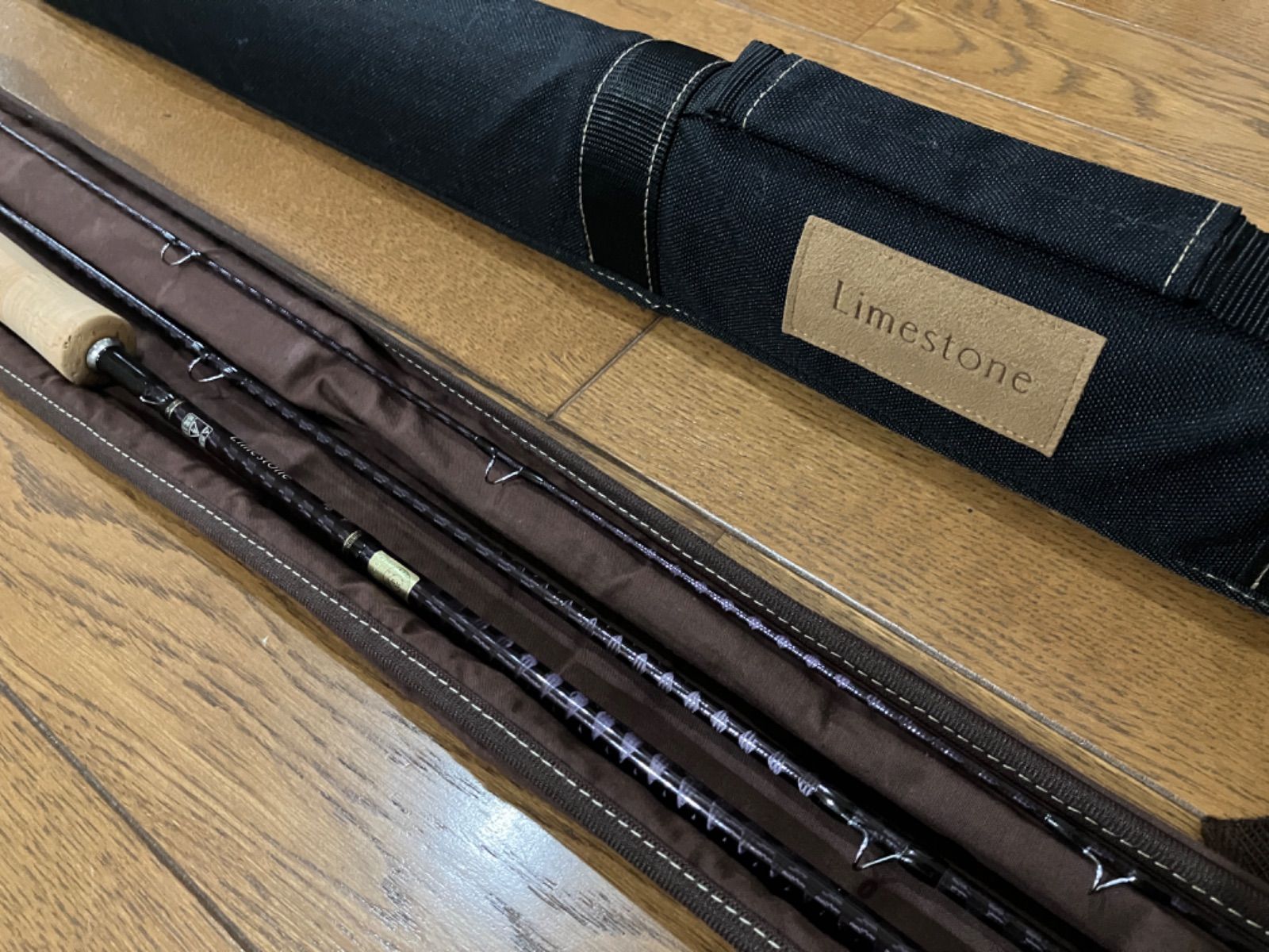 美品 shimano limestone シマノ ライムストーン フライロッド