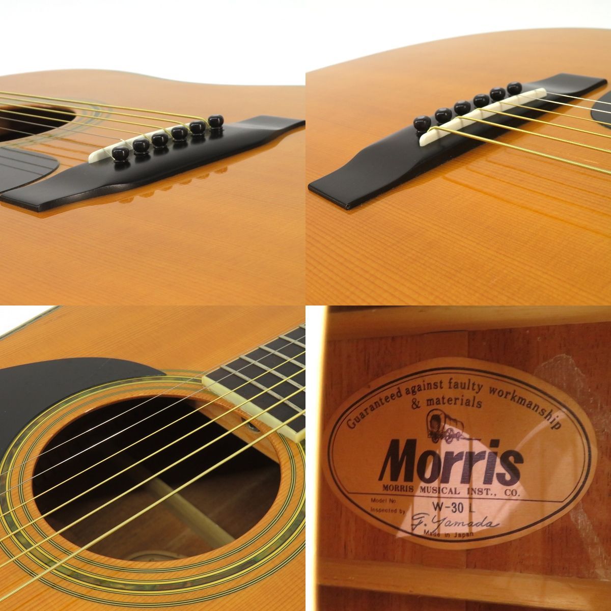 Morris モーリス W-30L ナチュラル アコギ アコースティックギター ※中古