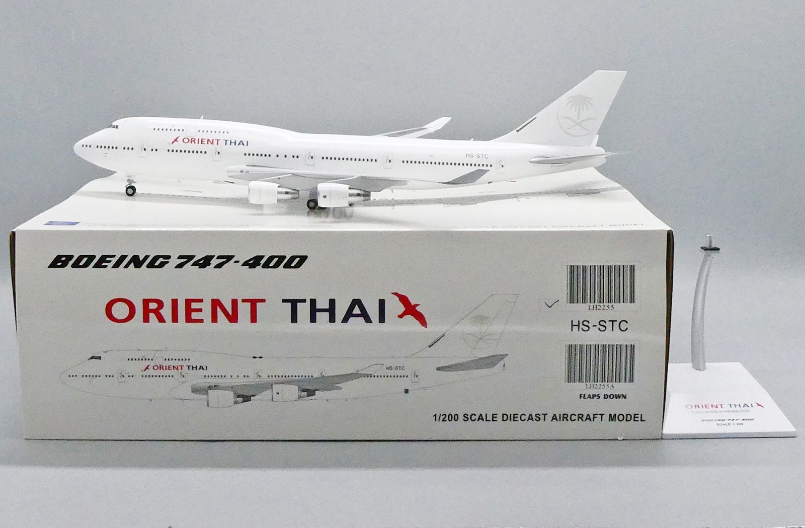 Jcwings オリエントタイ航空 747-400 HS-STC 1|200 LH2255