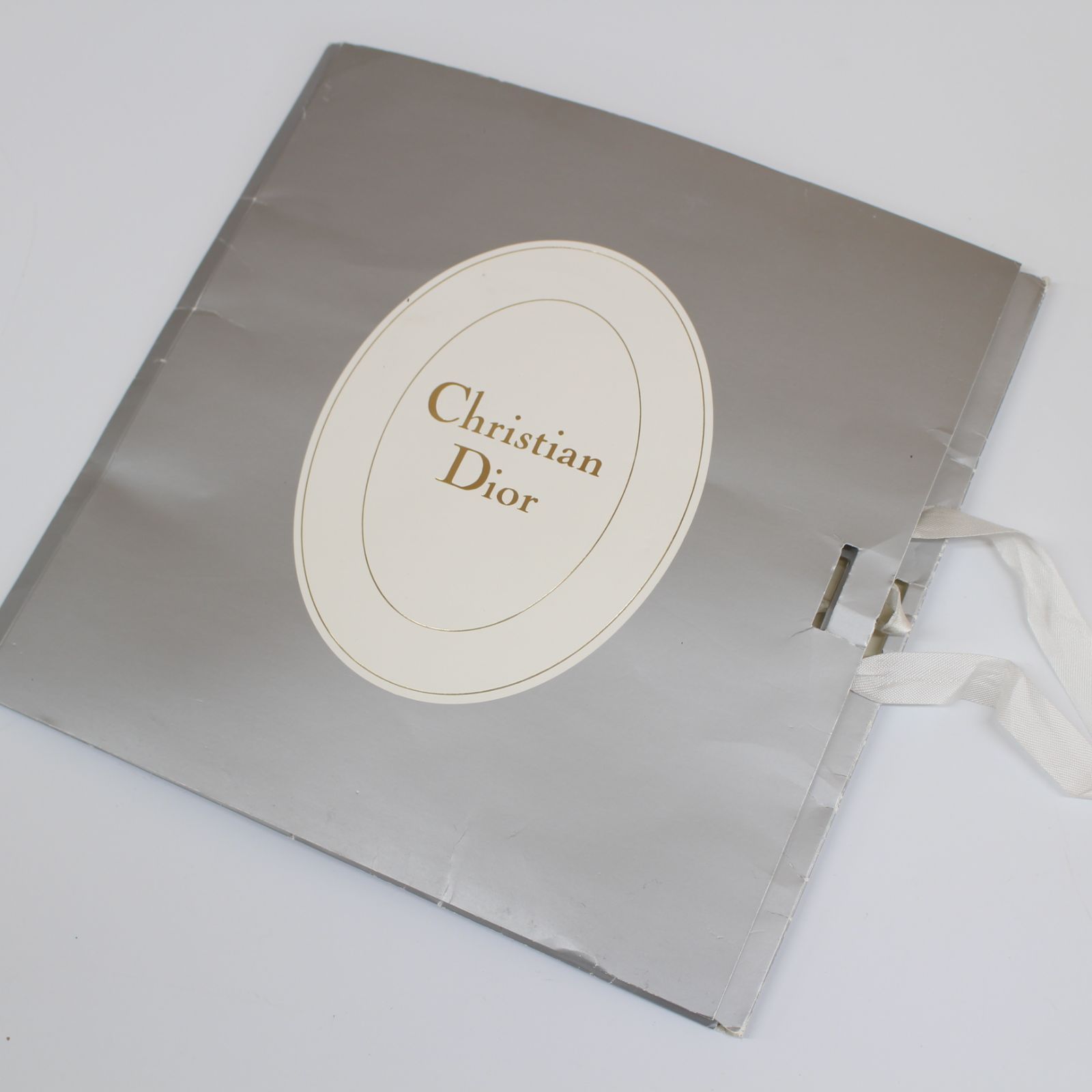 A946】Christian Dior 時計柄 大判スカーフ シルク100% - メルカリ