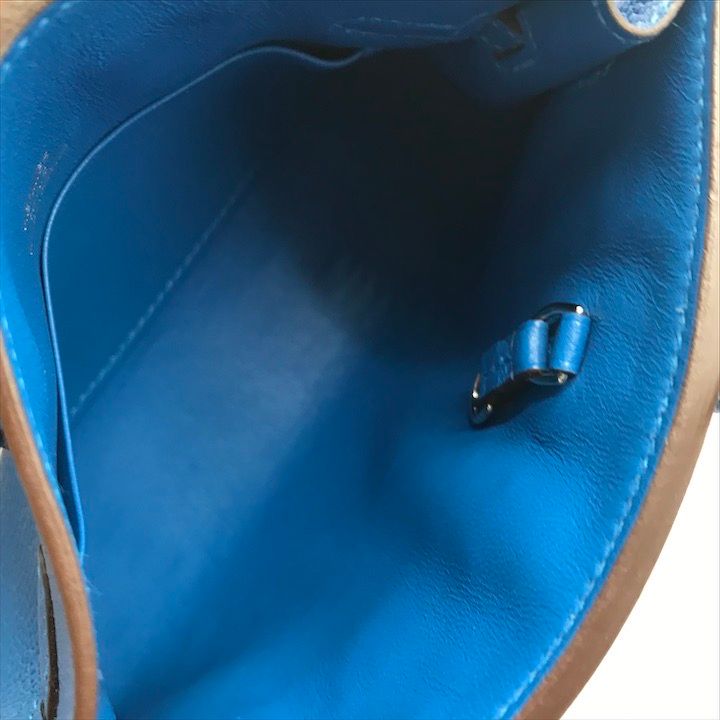 保管品 HERMES エルメス タイニー バーキン エプソン ミコノス