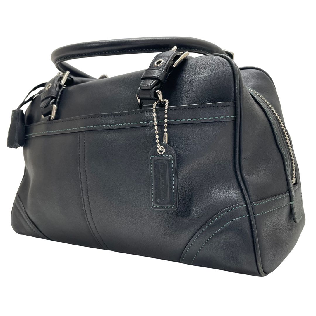 コーチ　COACH　ハンドバッグ　レザー　ブラック 送料無料 コーチ COACH スワッガー レザー 2WAY ハンドバッグ