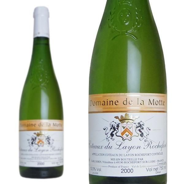 コトー・デュ・レイヨン・ロックフォール  ドゥー  2000年  ドメーヌ・ド・ラ・モット  750ml  （フランス  ロワール  白ワイン）