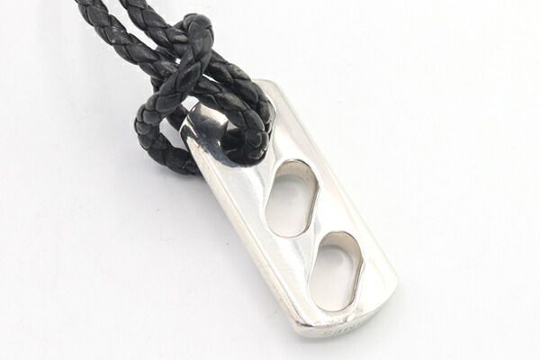 エルメス キーリング シルバー ブラック SV レザー エルメス