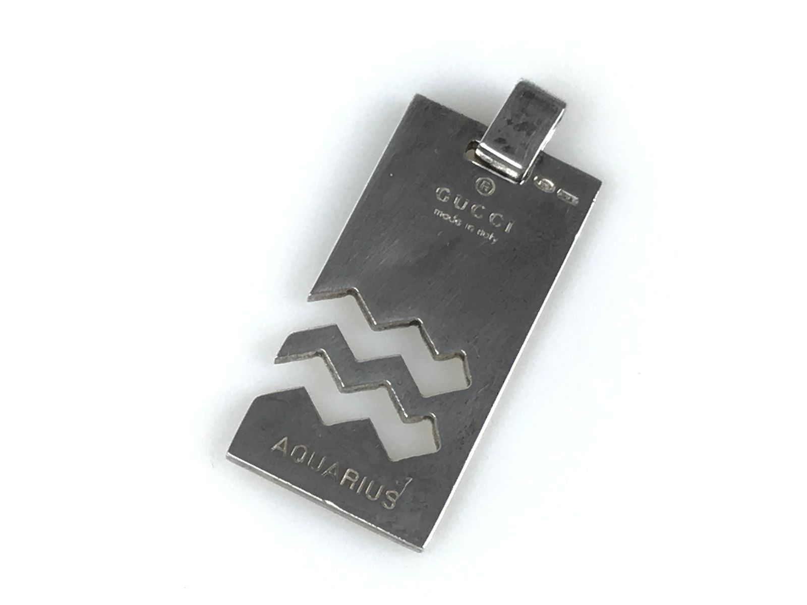 グッチ GUCCI 星座 ネックレス アクエリアス/水瓶座 トップのみ 