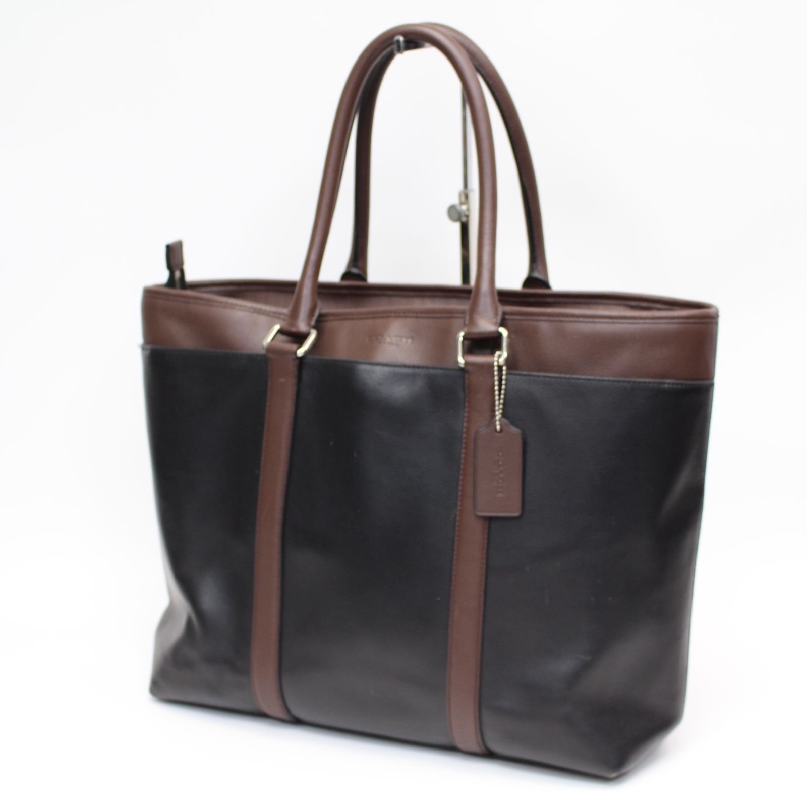 IS653 COACH コーチ 牛革 トートバッグ ハンドバッグ ビジネス トート F54758