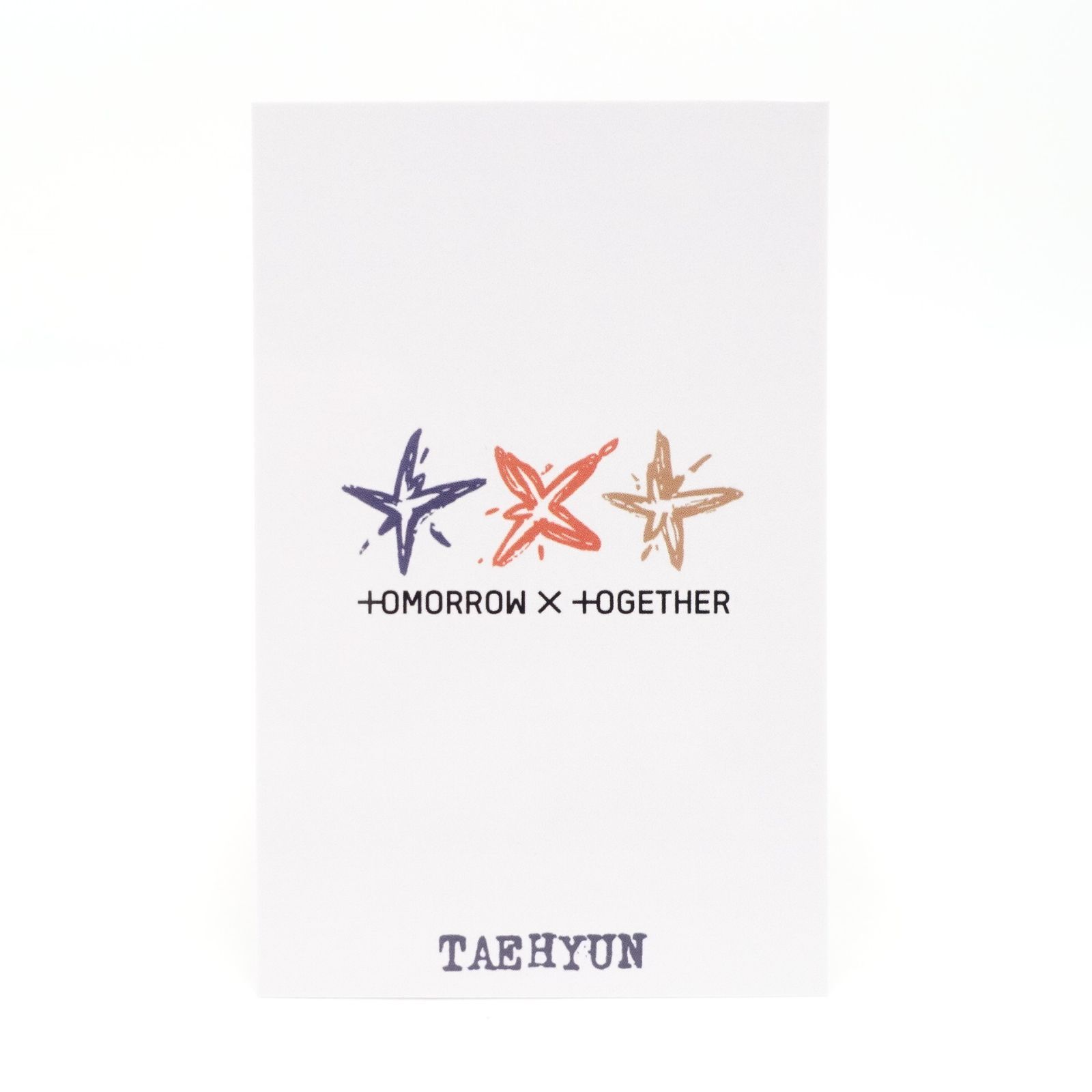 TXT トゥバ サノク tomorrow トレカ 事前収録 5枚 TXT tomorrow 事前収録 全員 5枚 韓国 トゥバ サノク トレカ