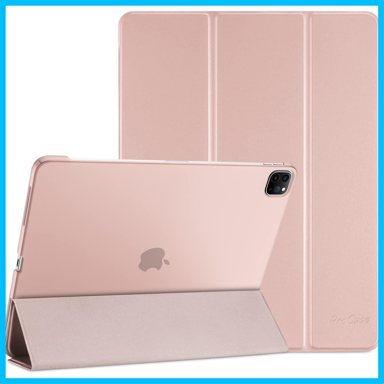 iPad Pro 12.9 2020 ケース 2020発売適用　ピンク