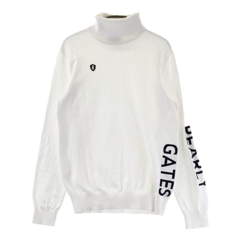 PEARLEY GATES パーリーゲイツ タートルネック ニットセーター 白6 PEARLEY GATES パーリーゲイツ タートルネック ニットセーター