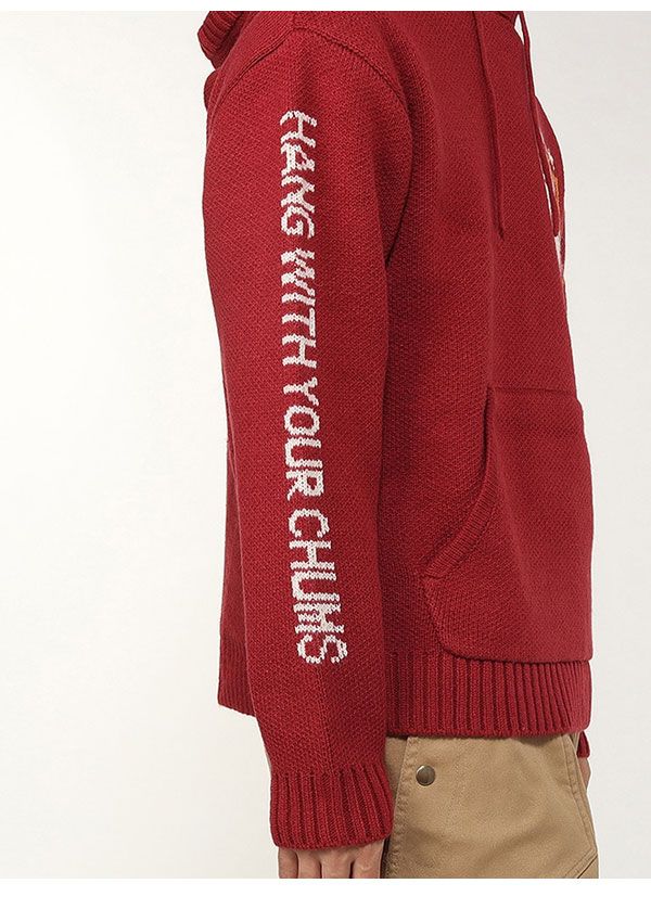 SALE40%OFF  CHUMS チャムス チャムスカレッジニットフーディ― トップス 長袖 ミドル丈 ニット フード ch12-1220 SALE40%OFF】【即納】 CHUMS チャムス チャムスカレッジニット