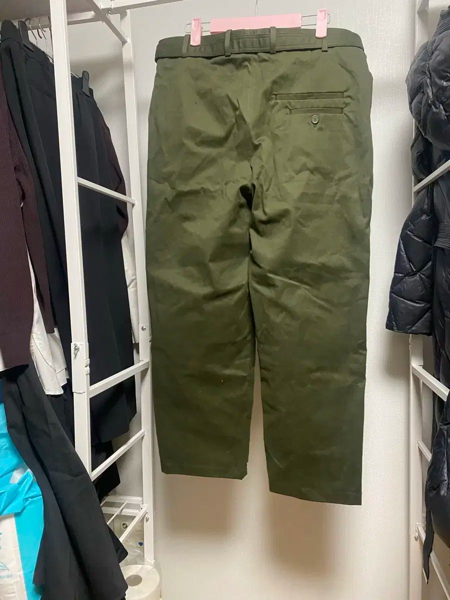 NEIL BARRENTT ニール バレット オリーブ コットンパンツ 48 サイズ