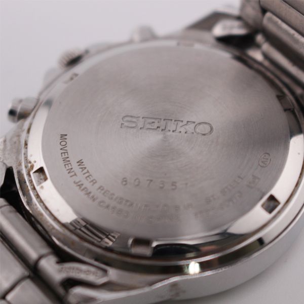 セイコー SEIKO 腕時計 クロノグラフ クオーツ式 7T92-0DW0 - メルカリ