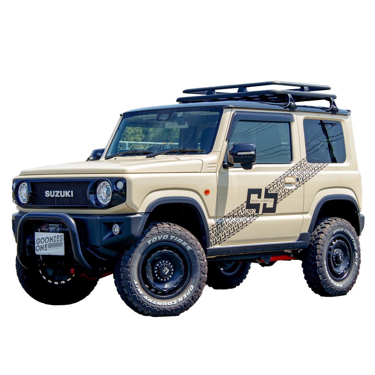 ジムニー GBショートバスケットアルミ製 ルーフラック JB64 JB74 訳アリ