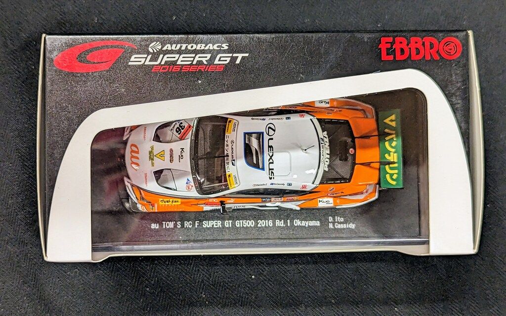 EBBRO SUPER GT 2015 TOM'S RC F 36 37 ２台 important_image.jpg