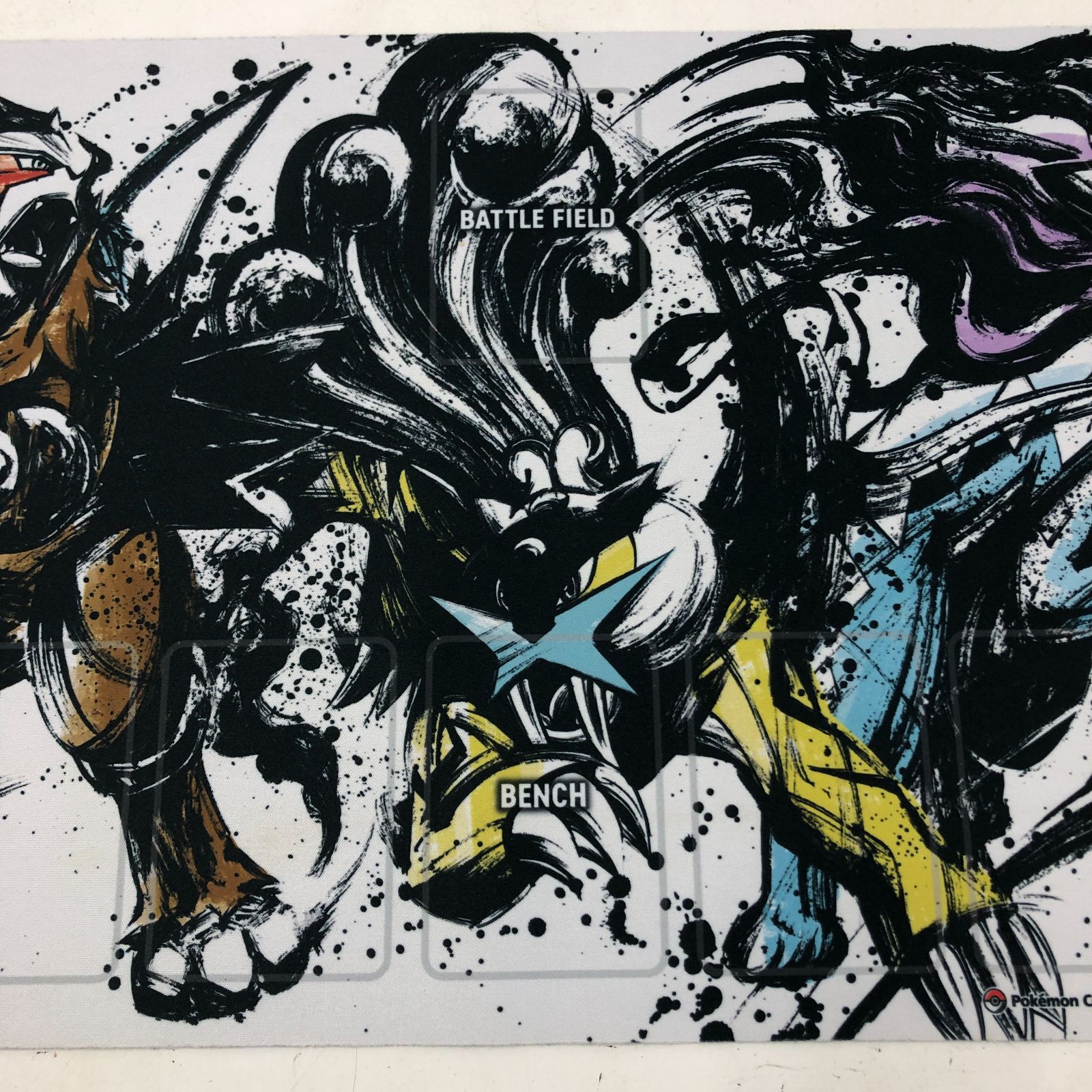 02m1000 ポケモンカードゲーム 墨絵列伝 プレイマット エンテイ 02m1000 ポケモンカードゲーム 墨絵列伝 プレイマット エンテイ