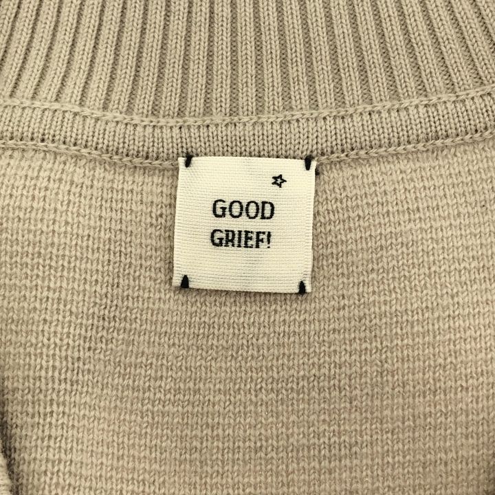 GOOD GRIEF! (グッドグリーフ) KNIT BOMBER JACKET レディース