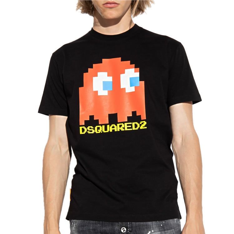 ディースクエアード DSQUARED2 Tシャツ メンズ 半袖 パックマン
