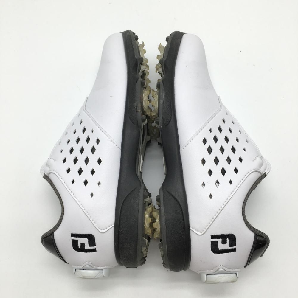 【美品】フットジョイ ゴルフシューズ 白×黒 98637J BOA  レディース 22.5 ゴルフウェア FootJoy