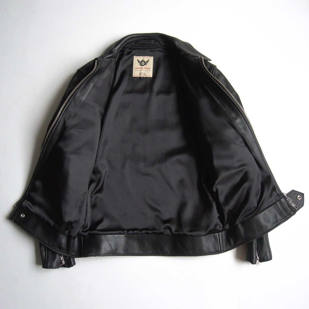 美品】666 triple six【ステアハイド シングルライダースジャケット