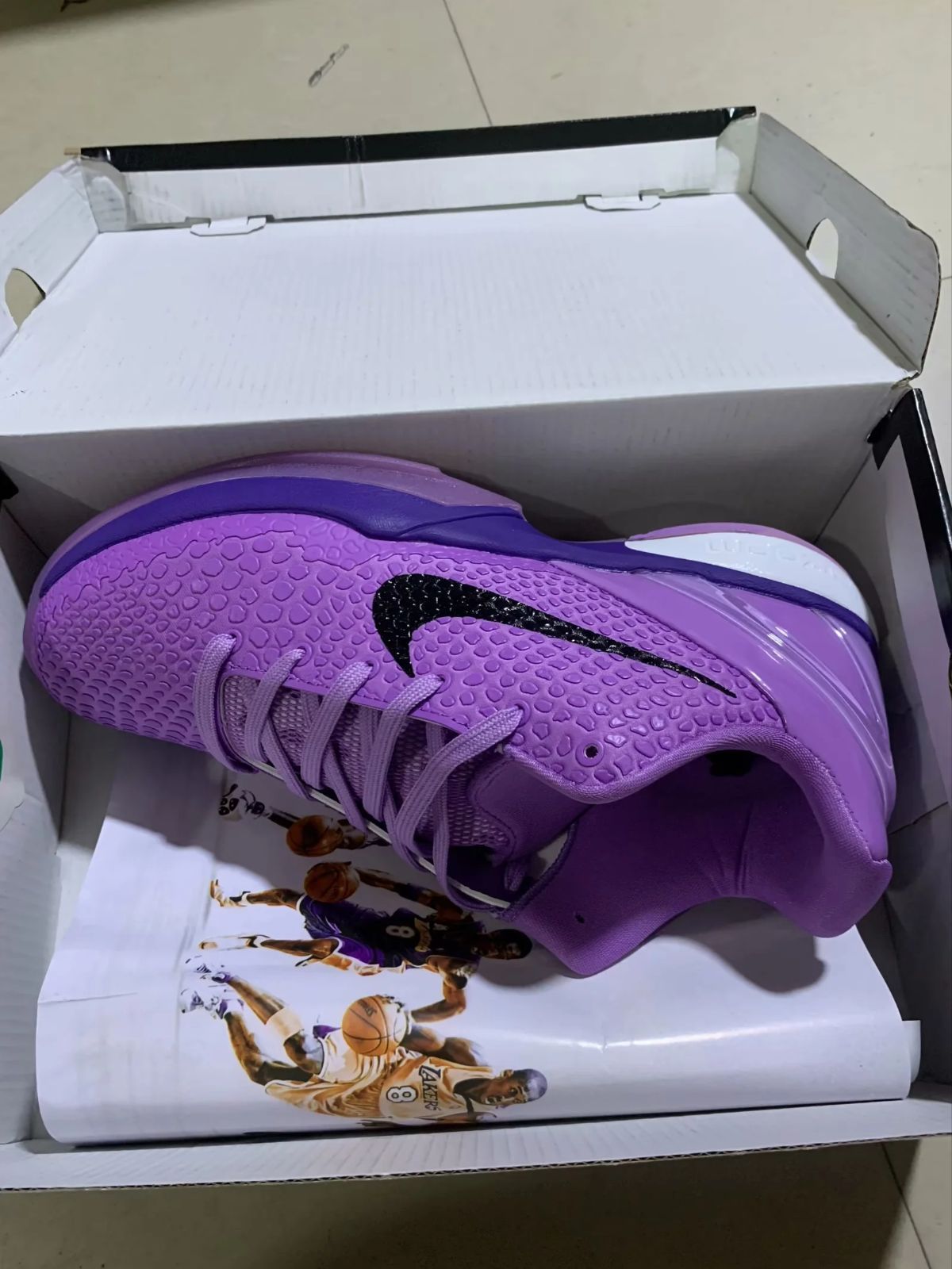 CW2190-150 NlKE ZOOM KOBE 6 “COTTON CANDY” Men's Sports