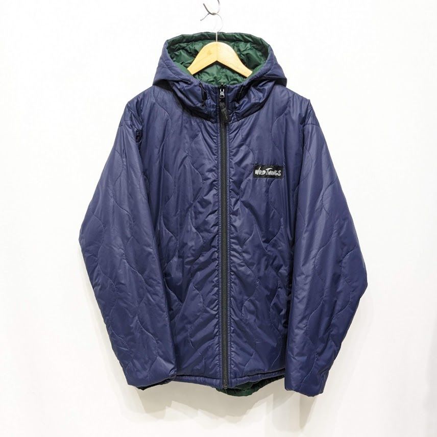 美品 WILDTHINGS × BEAMS ワイルドシングス 別注 WT22435-BM Quilted Parka PRIMALOFT 中綿  ジャケット リバーシブル サイズL NYLON - メルカリ