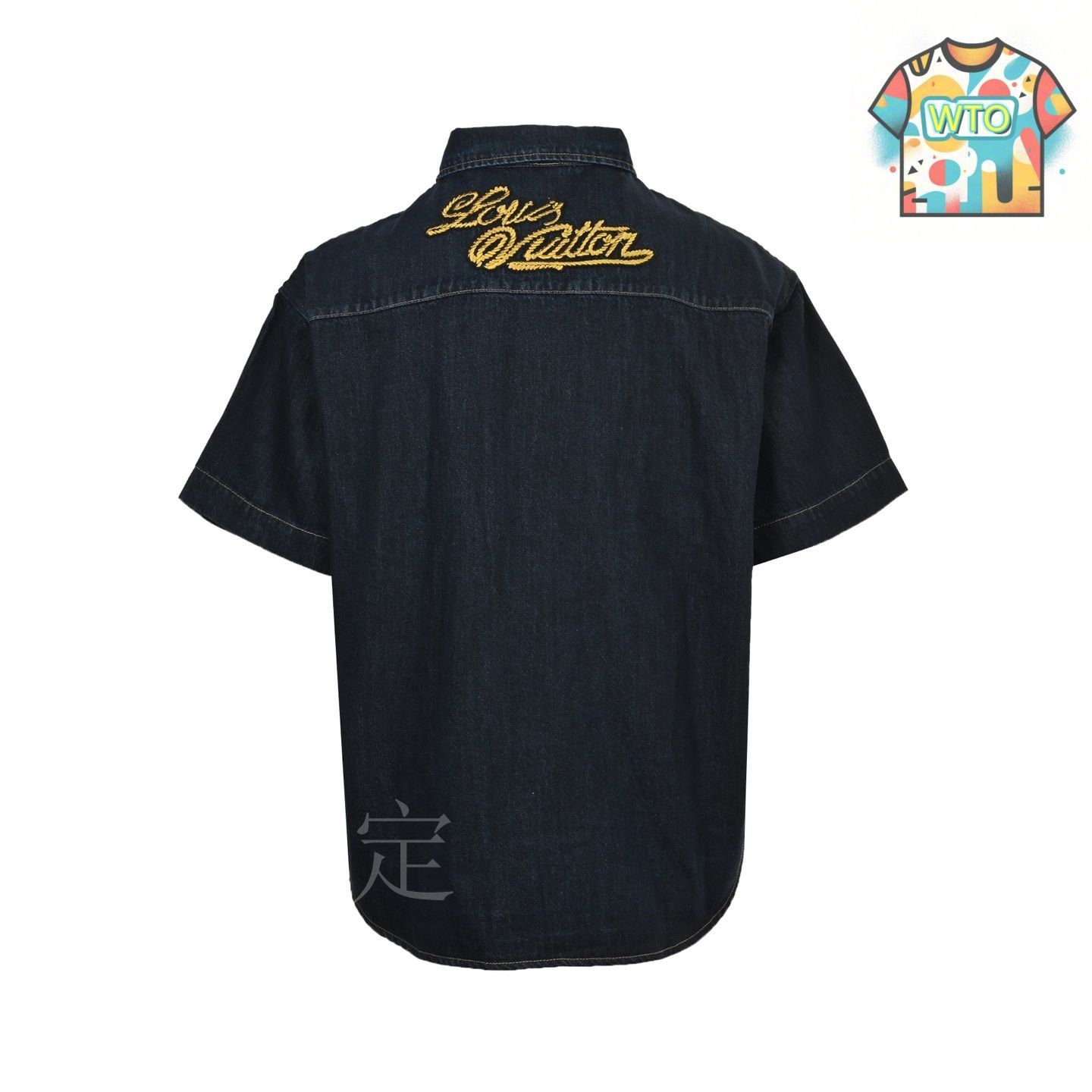 Louis Vuitton ルイ・ヴィトン / ポロシャツ ロゴ刺繍　XL LOUIS VUITTON ルイヴィトン 24AW Embroidered Cotton T-Shirt
