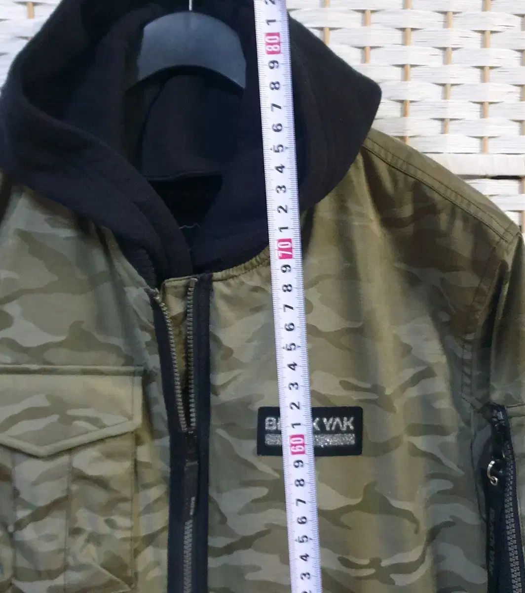 日本全国無料配達! BLACK YAK E アミ ジャケット MA-1ジャケット 110 2XL