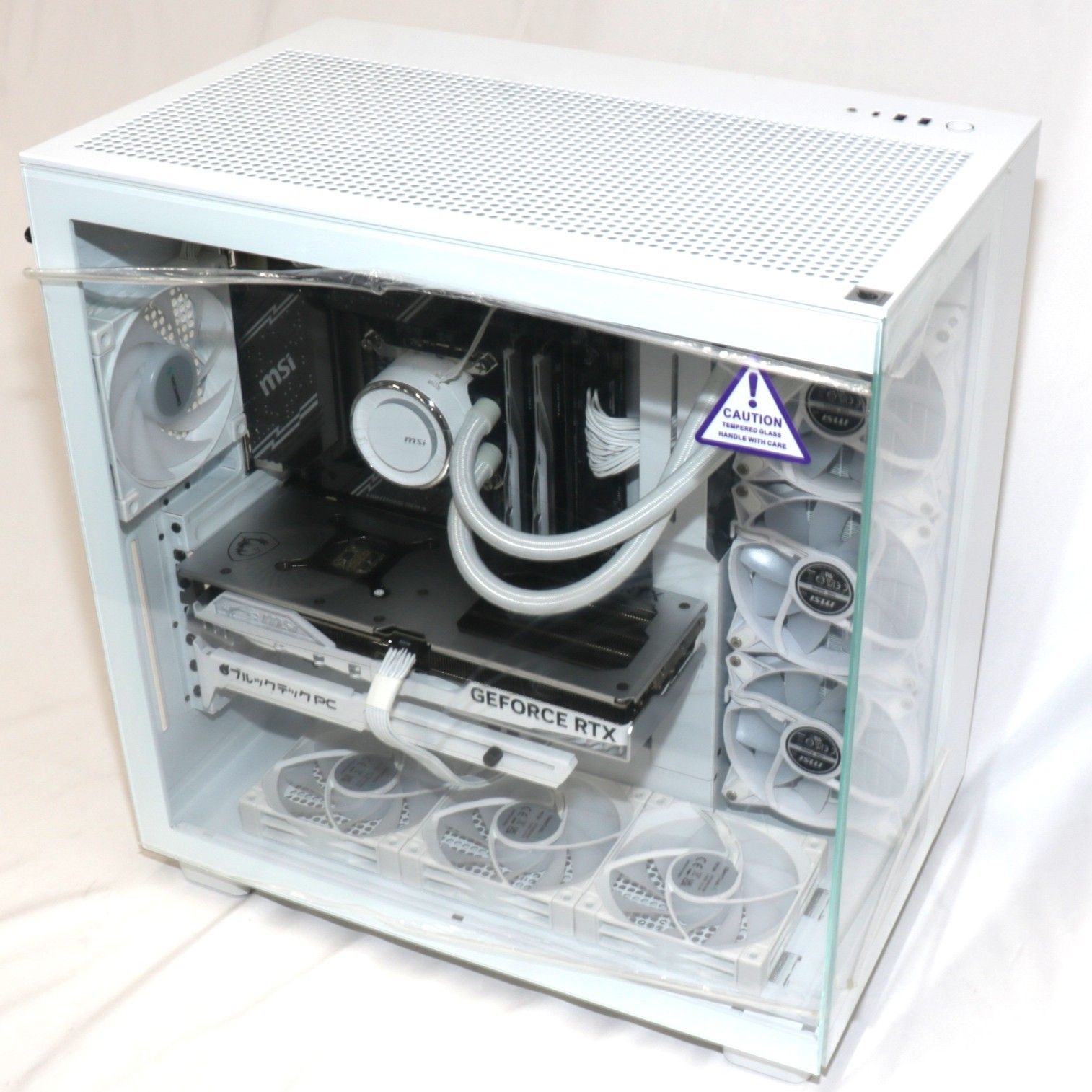 ブルックテックPC GAMEMAN ALBA Core i7 14700KF|GeForce RTX 4070 SUPER|32GB|1TB M.2 NVMe Gen4 SSD ホワイト ゲーミングデスクトップパソコン 良い B