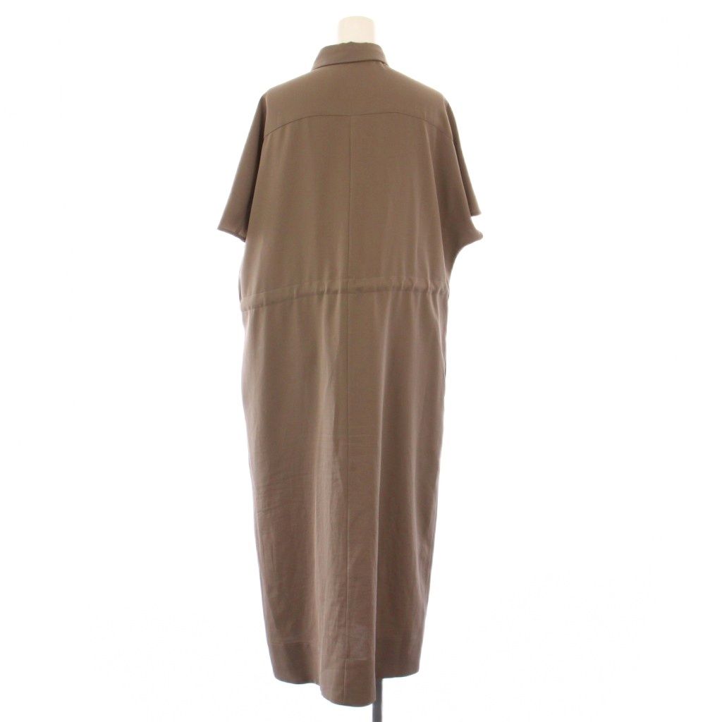 ソージュ SOEJU ロングシャツワンピース ミモレ ロング 半袖