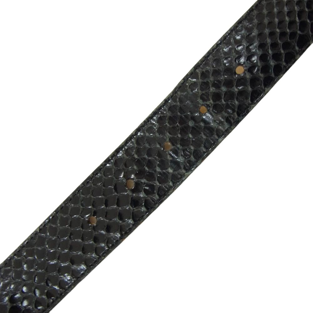 WACKO MARIA ワコマリア PYTHON LEATHER BELT パイソン レザー ベルト