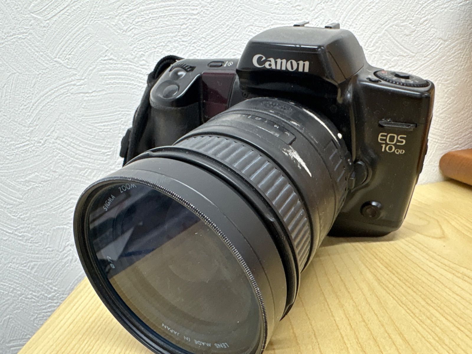 Canon EOS10QD フィルムカメラ レンズ付き - メルカリ