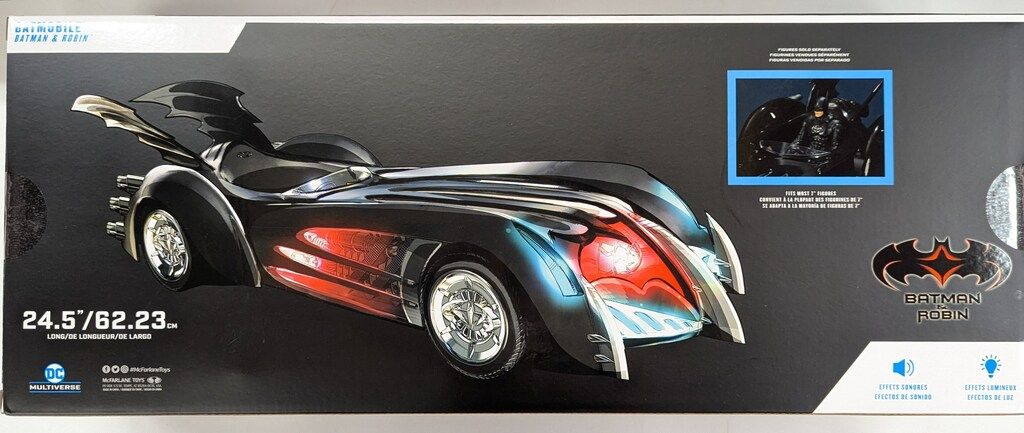 McFARLANE TOYS GOLD LABEL COLLECTION BATMAN-ROBIN BATMOBILE