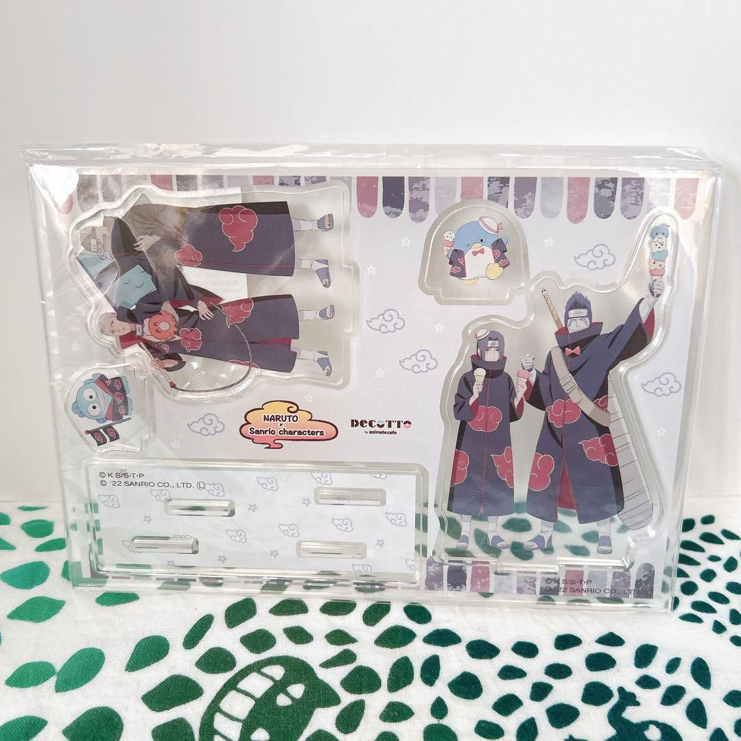 ③NARUTO サンリオ ジオラマアクリルスタンド 疾風伝 暁 NARUTO