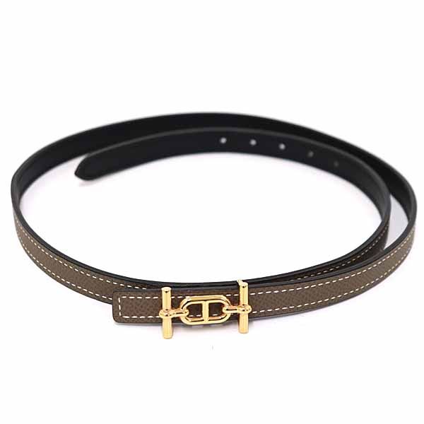 選べるカラー♪[HERMES] アンカー バックル リバーシブル13mm エルメス HERMES リバーシブルベルト 13mm Ancre サイズ:75 Z