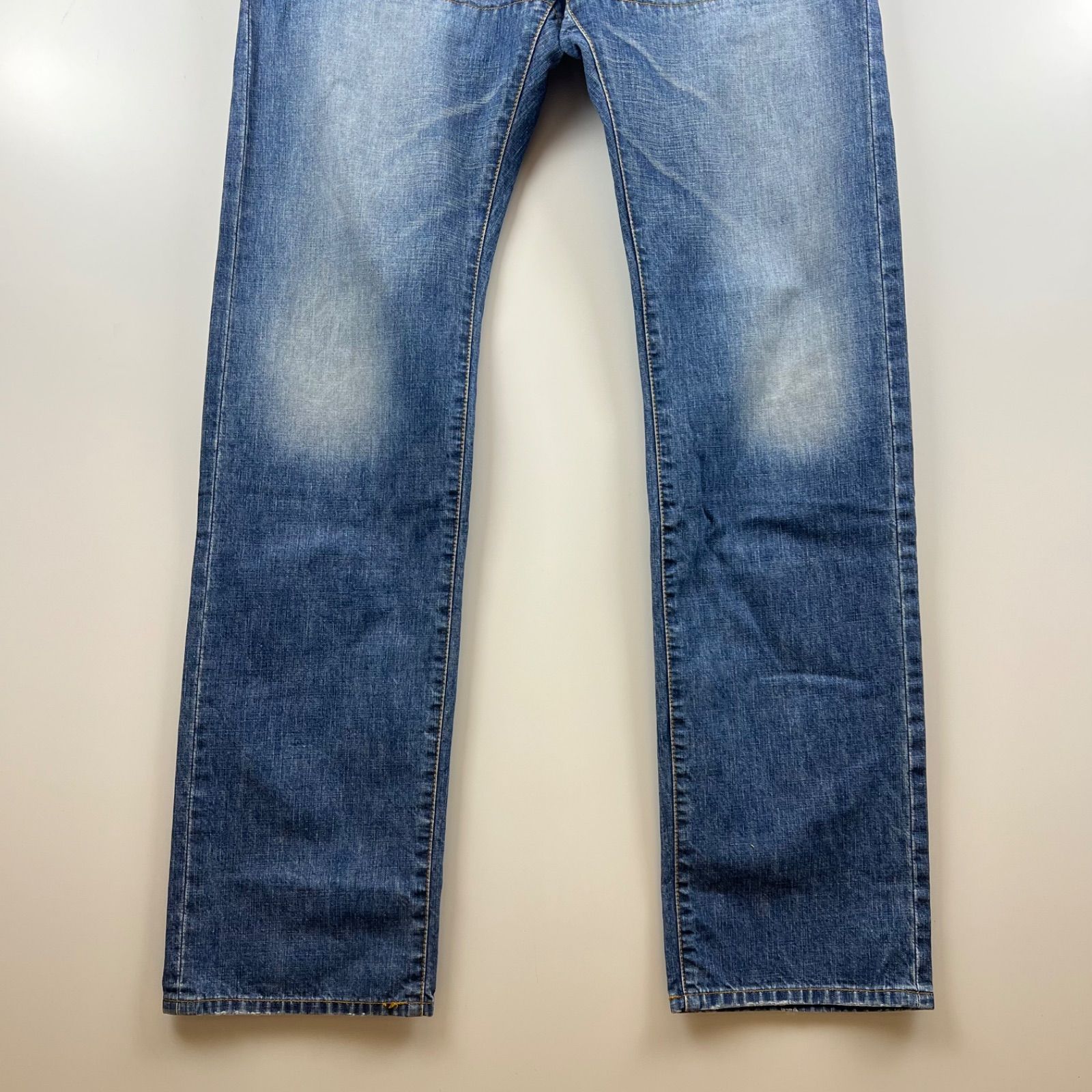 カバンドズッカ デニム ダブルウエスト 変形 Gimmick　DENIM　Y2K CABANE de ZUCCA デニム 変形 ギミック Y2K リネン - メルカリ