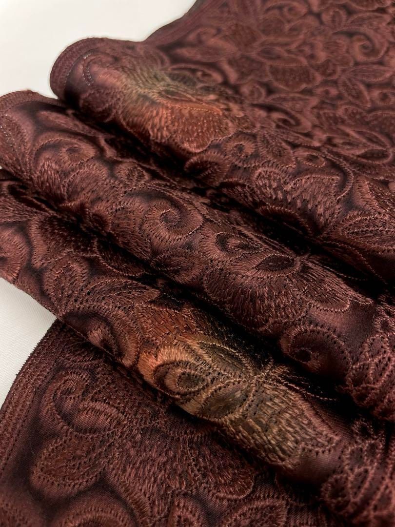 コート地 総刺繍 麗繍 染め分け 正絹 反物 - メルカリ