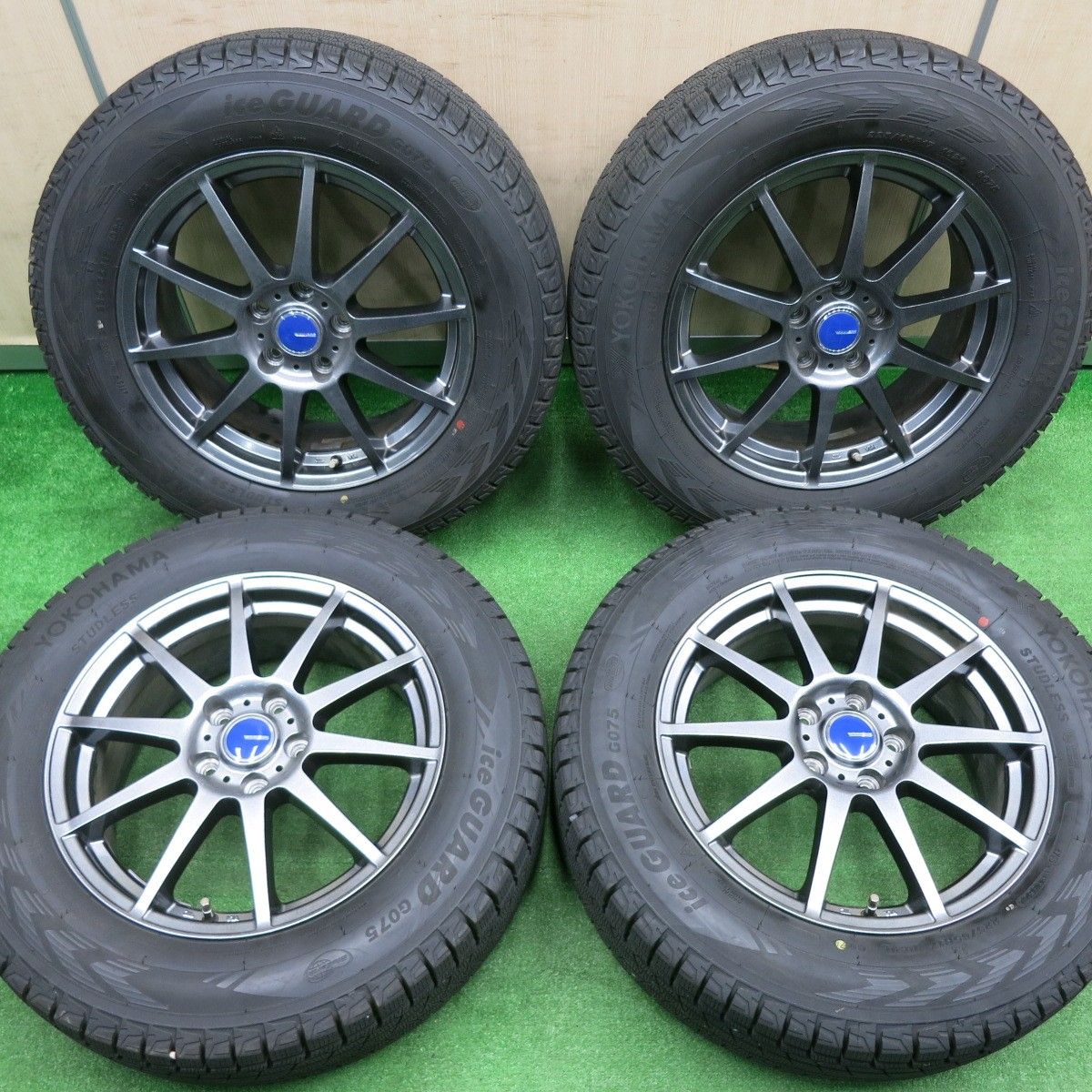 送料無料]バリ溝！19年！9.5分☆スタッドレス 225/65R17 ブリヂストン 