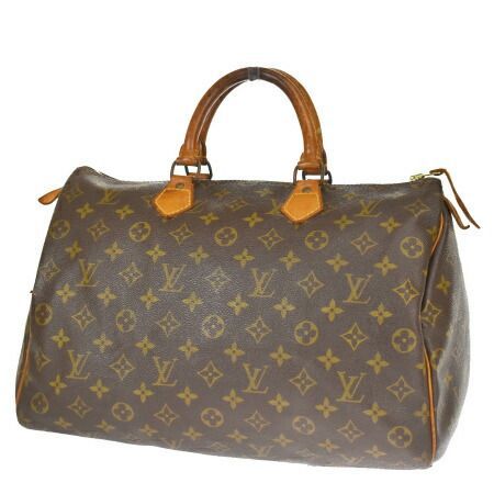 【中古】 ルイヴィトン LOUIS VUITTON スピーディ 35 ハンドバッグ ボストン モノグラム レザー M41524 34ML515