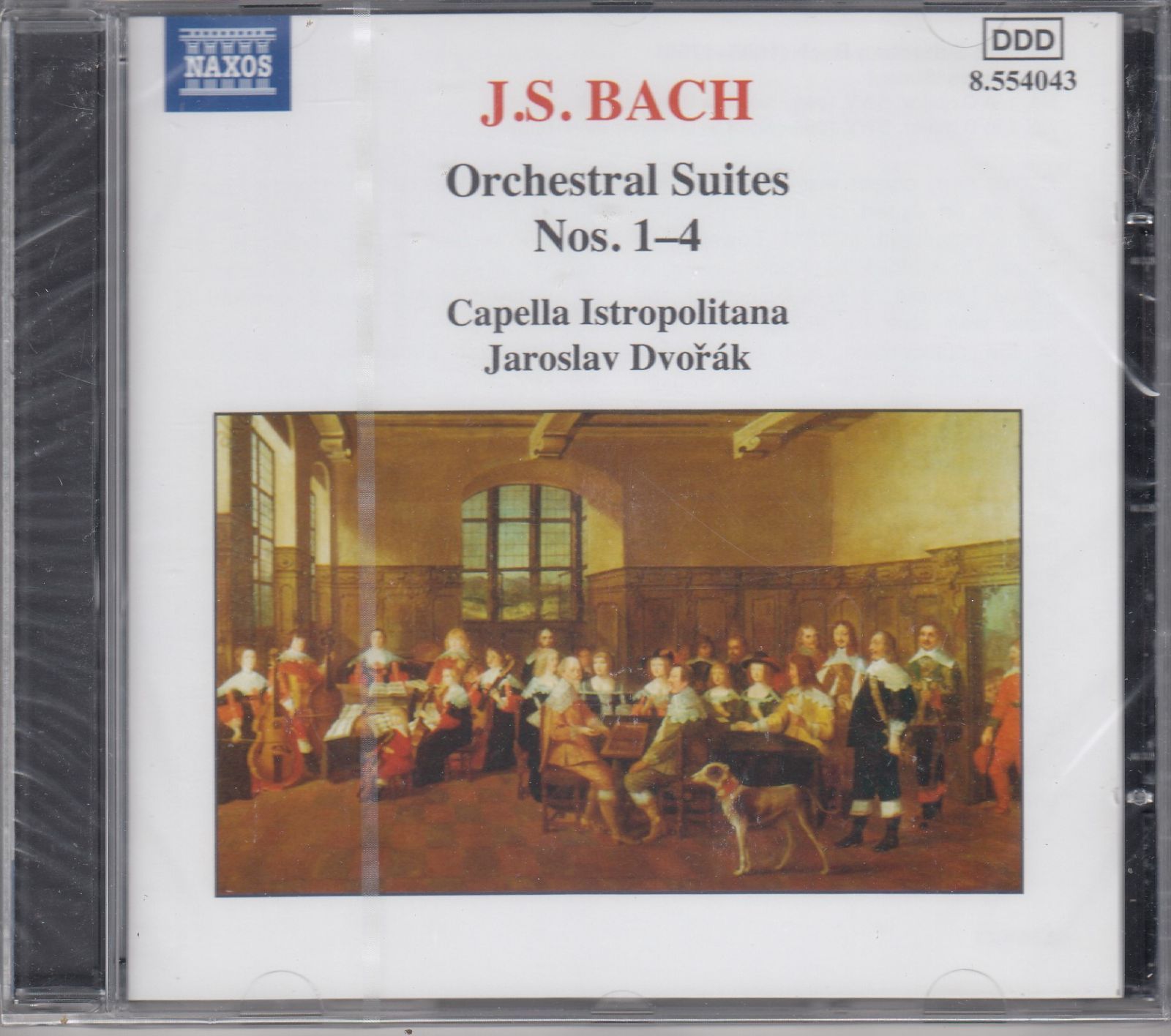 CD/Naxos]バッハ:管弦楽組曲全曲(第1-6番)BWV.1066-1069
