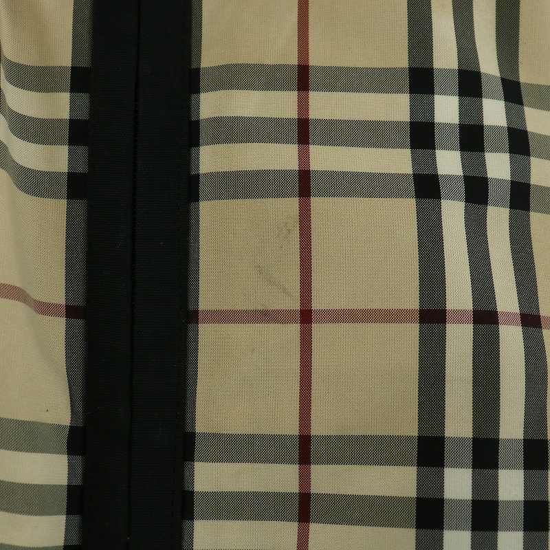 バーバリー ブルーレーベル　ジップアップ ジャケット ノバチェック　ベージュ M バーバリーブルーレーベル BURBERRY BLUE LABEL ジャケット ブルゾン