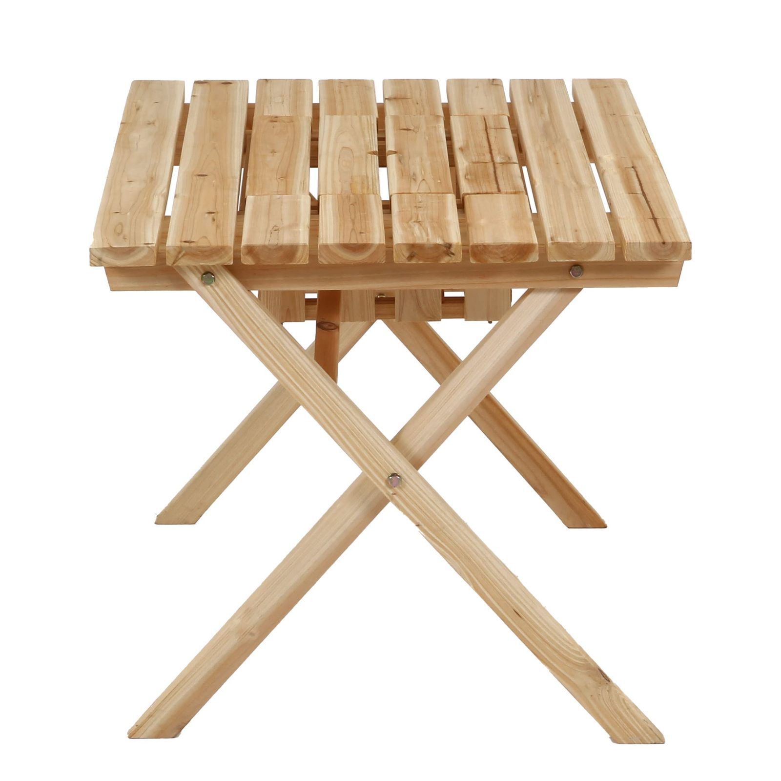 幅120×奥行75×高さ65cm BBQテーブル＆ベンチセット