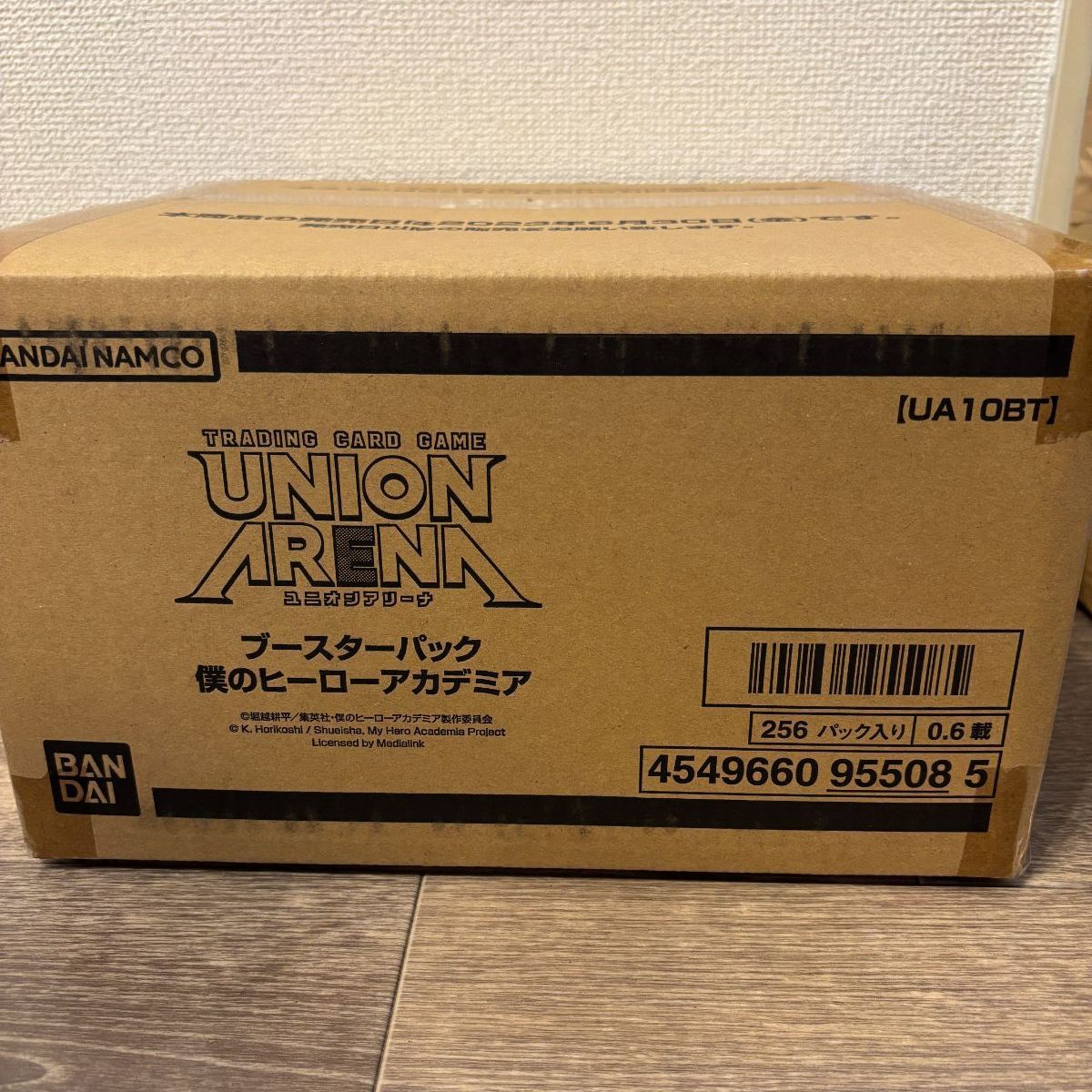 Union Arena 僕のヒーローアカデミア 未開封カートン 未開封1カートン